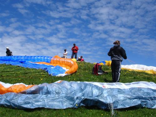 Training autonomy paragliding Annecy