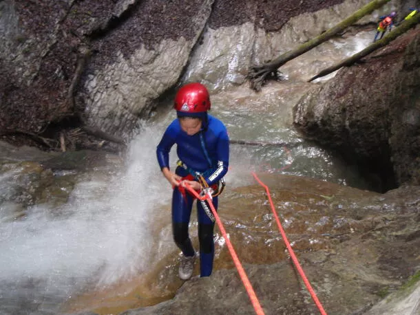 Canyoning in the French Alps