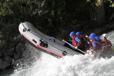 Rafting aventure extrême on the Doron River