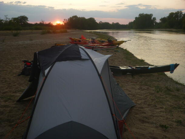 Séjour itinérant kayak et bivouac 