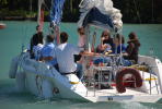 Sailboat trip on Lake Annecy