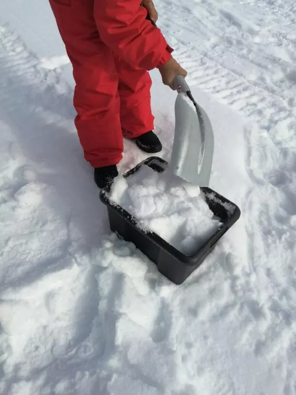 construction d'igloo enfants