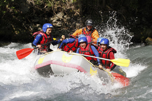 Parcours de rafting rapides et technique sur l'Isère et le Doron, près d'Annecy