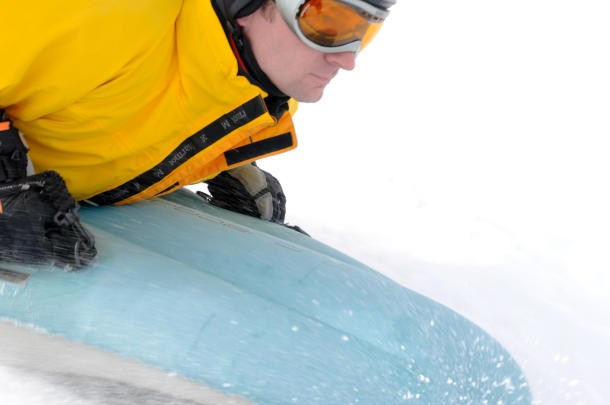 Airboard downhill at Revard