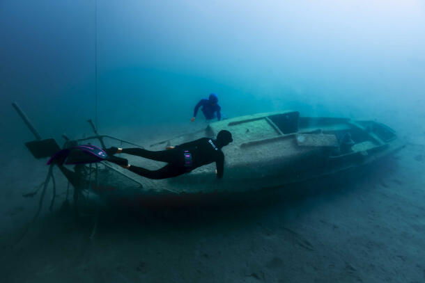 Freediving Veyrier-du-lac Haute-Savoie