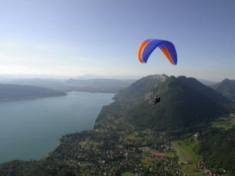 Paragliding Flight Ascendance / Sensation - Annecy