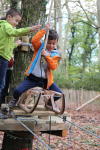 Parc dans les arbres pour les enfants