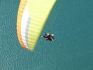 First paragliding flight lake Annecy