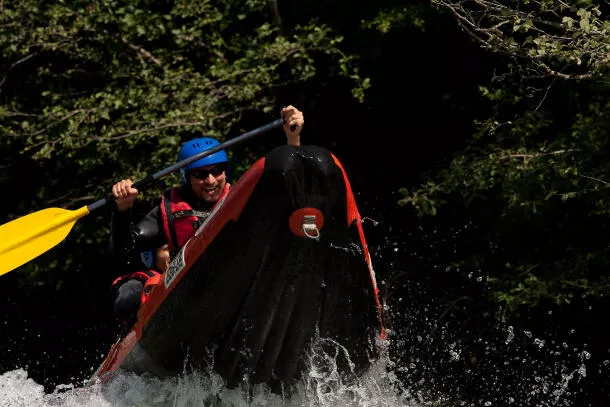 Canoraft Sporty course in Savoie