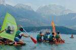 Challenge équipe au lac d'Annecy