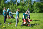 Bike challenges at La Crique Anney