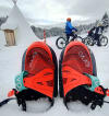 Evvo snowshoeing revard