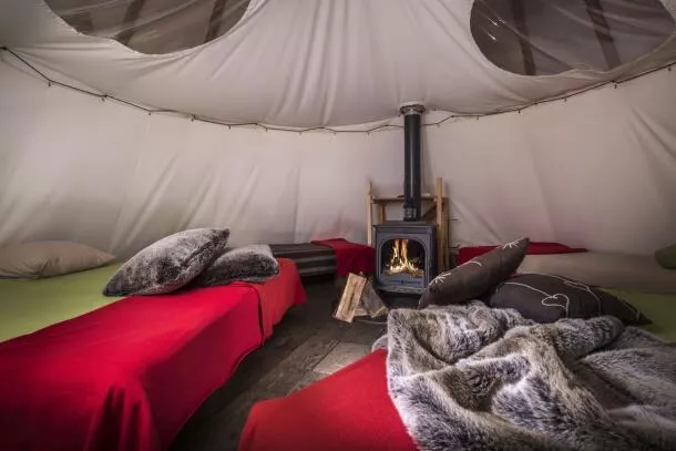 Nuitée Séminaire sous tipi chauffé