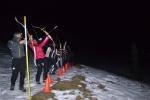 Teambuilding Bow and Arrows at night