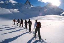 Snowshoeing and Yoga with Annecy Aventure 