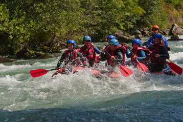 Rafting in the Gorges of Centron