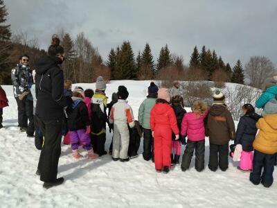 Educative Snowshoeing hike