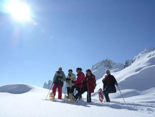 Snowshoeing Winter Annecy