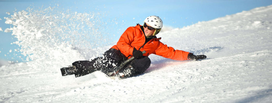 Paret descent in French Alps