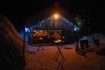 Eco-bivouac evening at Annecy mountain