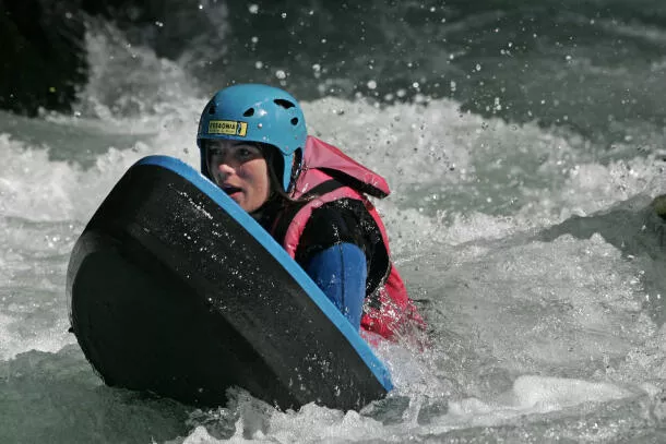 Intense White Water swimming course Annecy