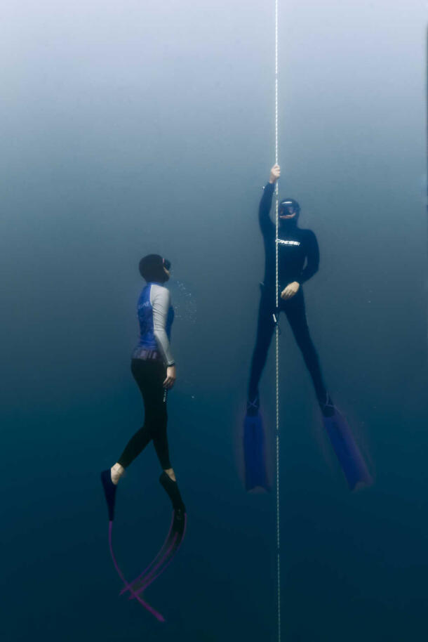 Supervised freediving session in Annecy