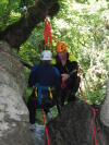Canyoning lake Annecy