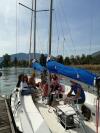 Sailing boat & aperitif on board 