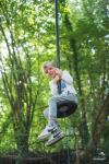 tyrolienne enfant parc jeux