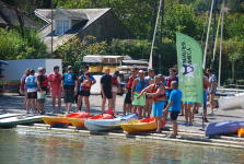 Aquatic challenge Lake Annecy