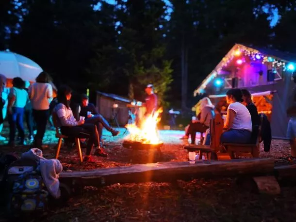 Team evening in mountains with Annecy Aventure 