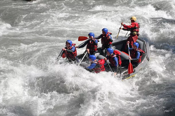 Rafting pour débutants et sportifs près d'Annecy