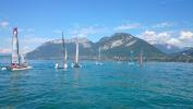 Catamaran séminaires team building lac Annecy