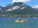 kayak relay race Annecy