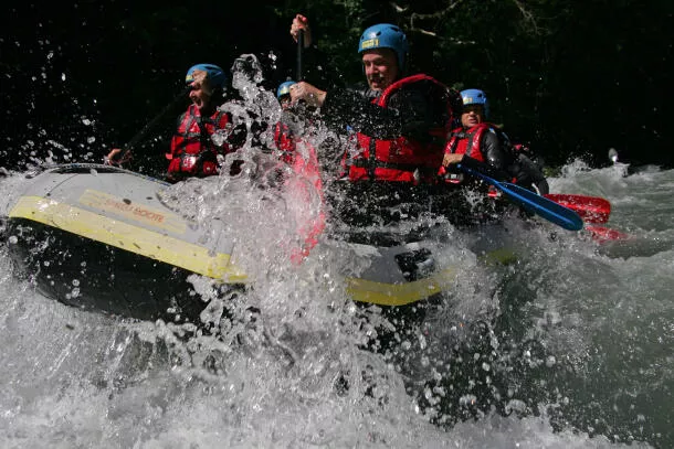 Rafting pour familles à Annecy