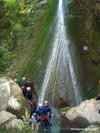 Practice canyoning Bauges Annecy
