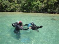 First dive Annecy