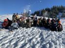 Snow challenge Annecy mountain