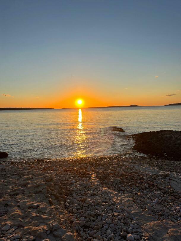 Coucher de soleil Croatie