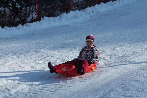 Tobogganing Annecy 