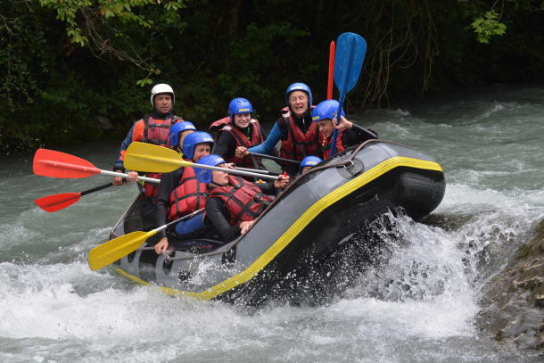 Rafting Doron de Bozel, Savoie