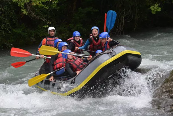Rafting Doron de Bozel, Savoie