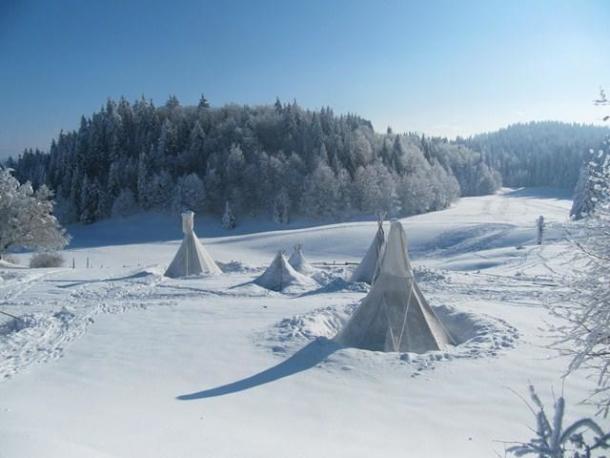 Nuitée sous tipi Annecy Revard