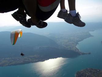 Discovery Paragliding Flight Annecy 