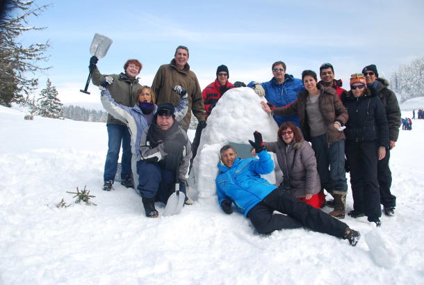 Challenge trappeur avec Annecy Aventure