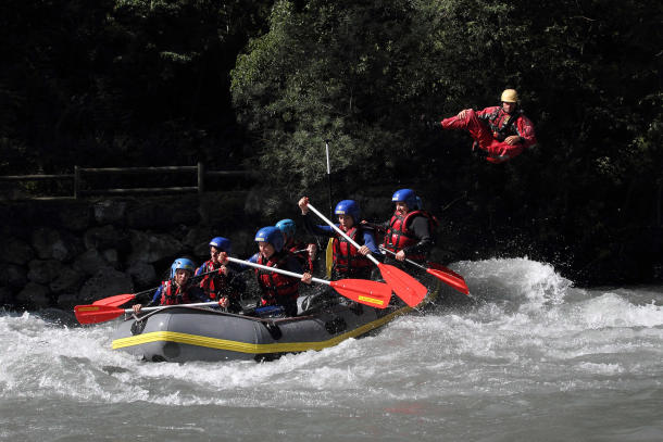 Excursion de rafting pour les audacieux depuis Centron