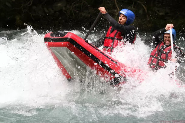 Canoraft advanced course on Isere river