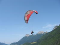 Paragliding Prestige flight Annecy