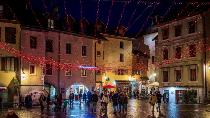 Urban challenge Annecy old town