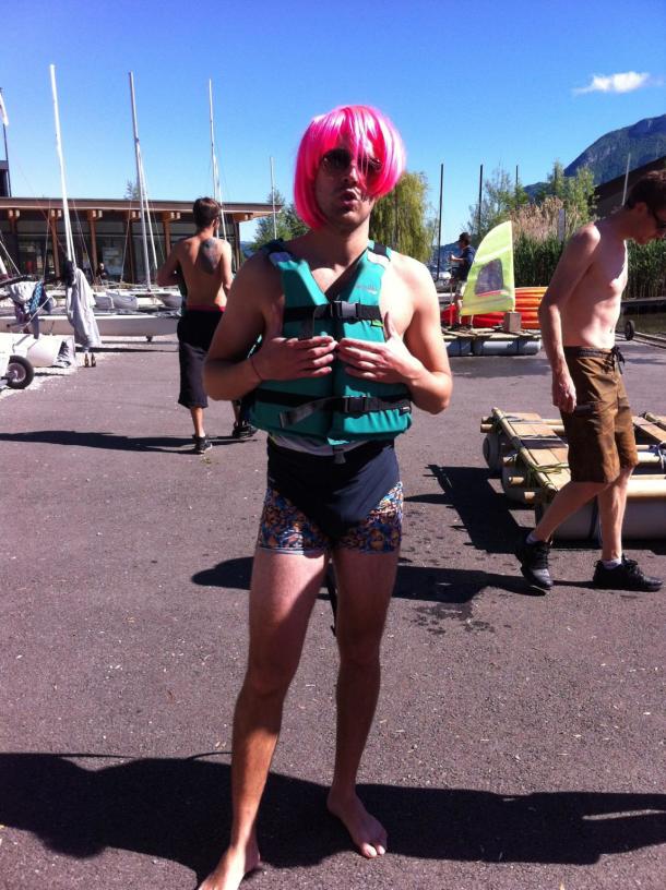 Bachelor party Lake Annecy 